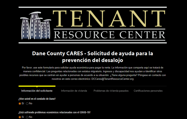 Tenant Resource Center