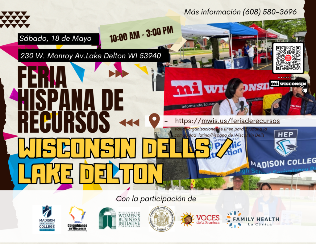 FERIA HISPANA wisconsin dells flyer (11 x 8.5 in)